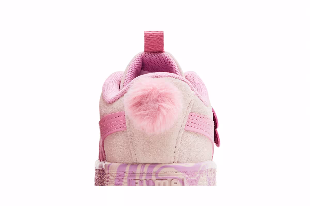 Trolls x Puma Suede Classic Toddler Queen Poppy, view 8