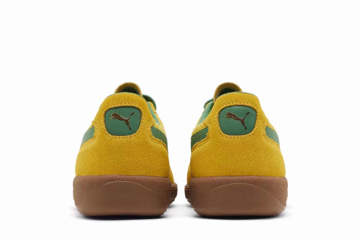 Puma Palermo Pelé Yellow Archive Green, view 7