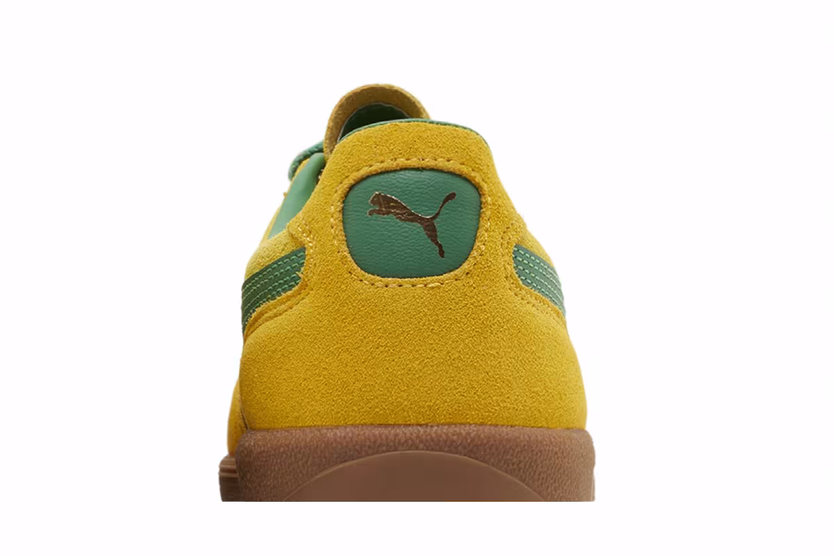 Puma Palermo Pelé Yellow Archive Green, view 8
