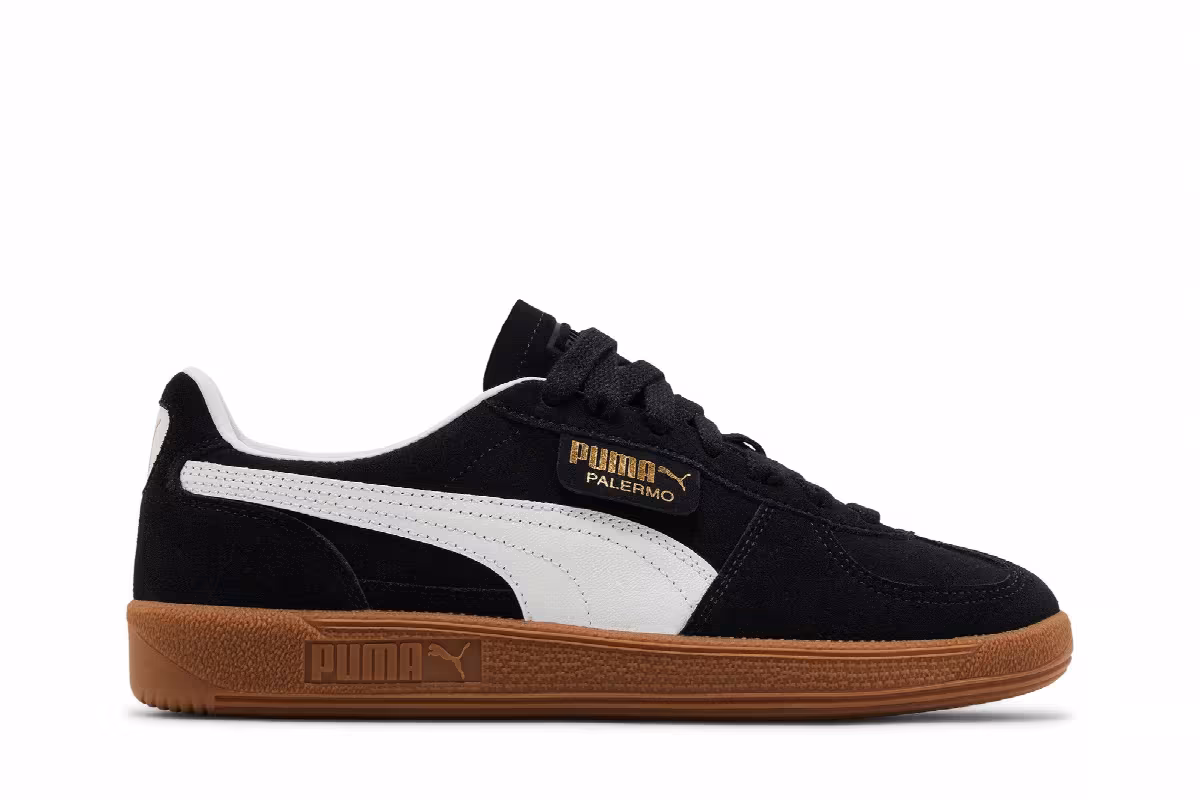 Puma Palermo Black White Gum, view 2