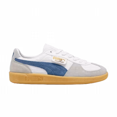 Puma Palermo Leather 'White Blue Horizon Gum'