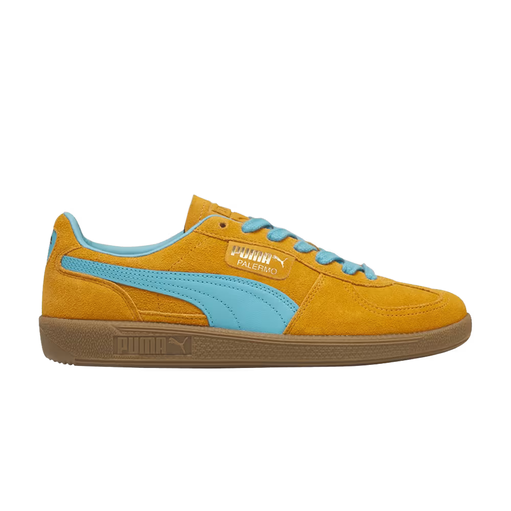 Puma Palermo Dark Cheddar Bright Aqua