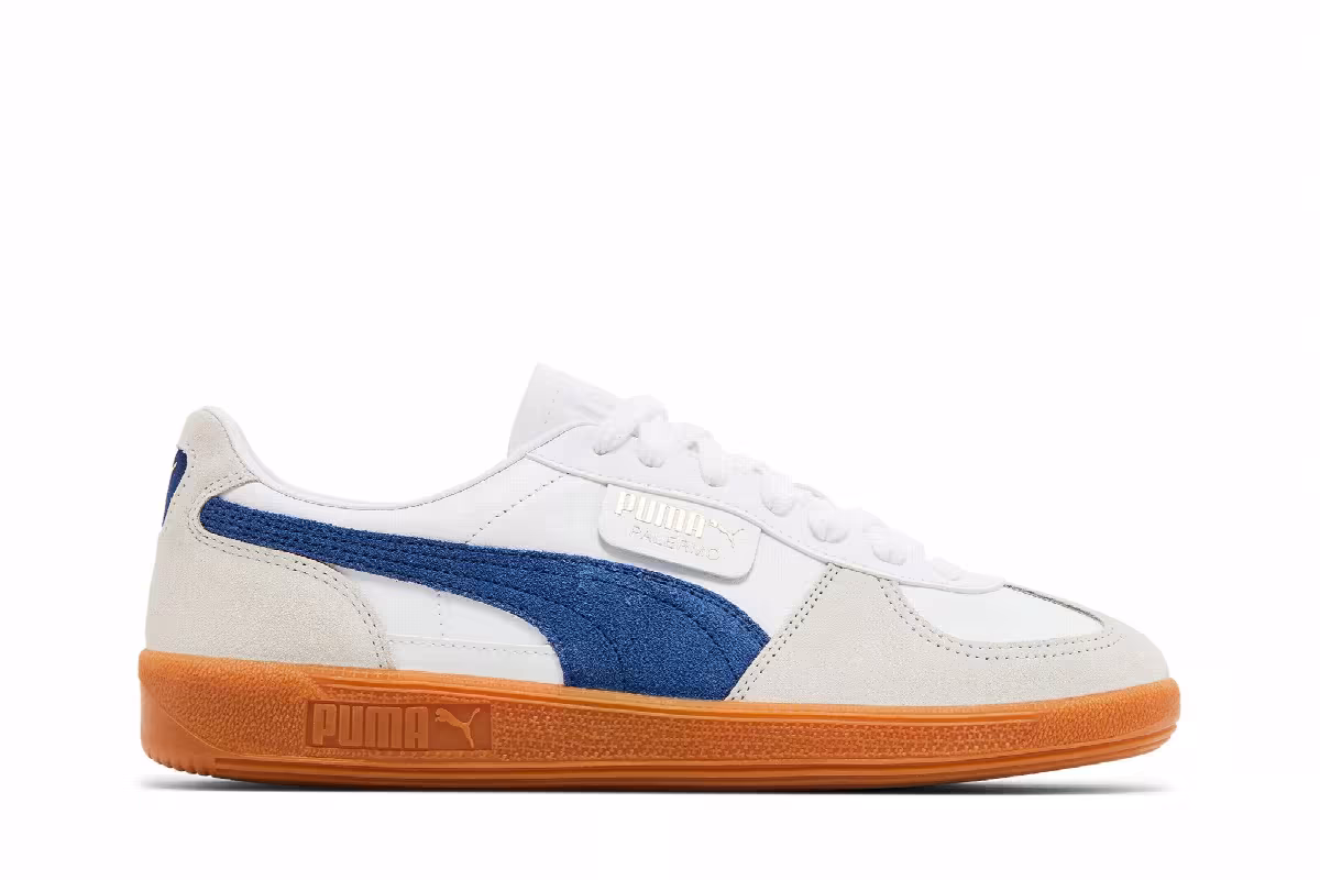 Puma Palermo Leather White Clyde Royal Gum, view 2