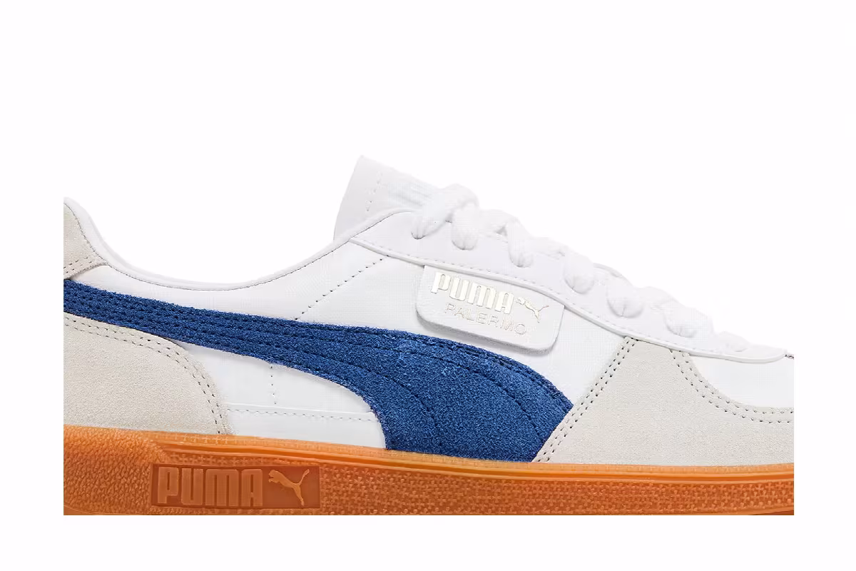 Puma Palermo Leather White Clyde Royal Gum, view 3