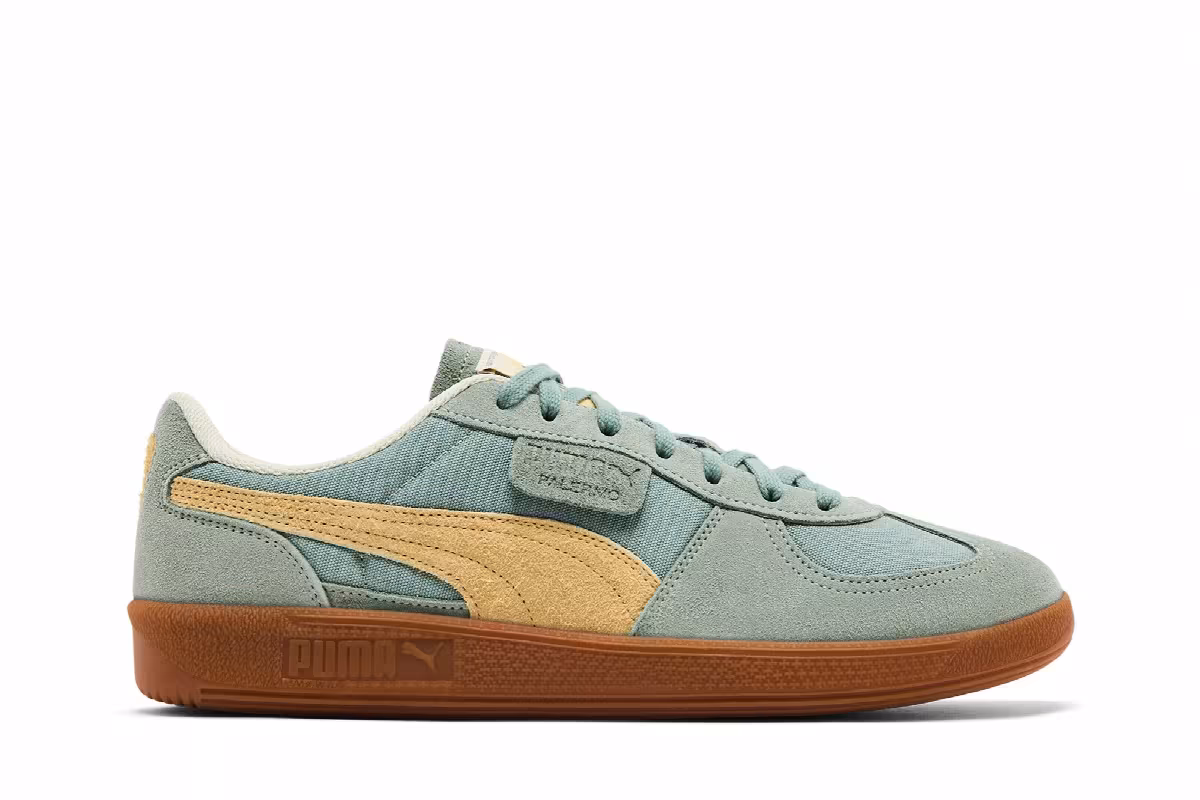 Puma Palermo Weathered Green Moon Sunny Yellow, view 2