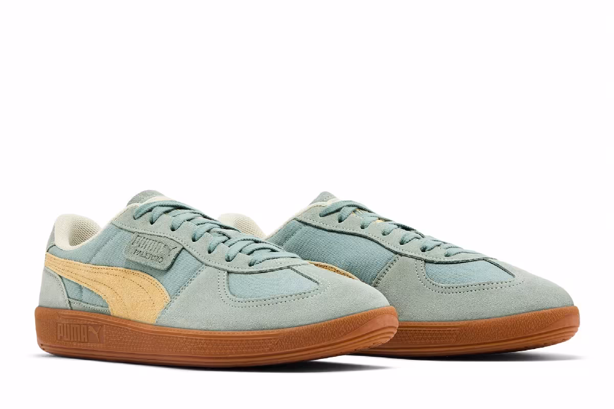 Puma Palermo Weathered Green Moon Sunny Yellow, view 9
