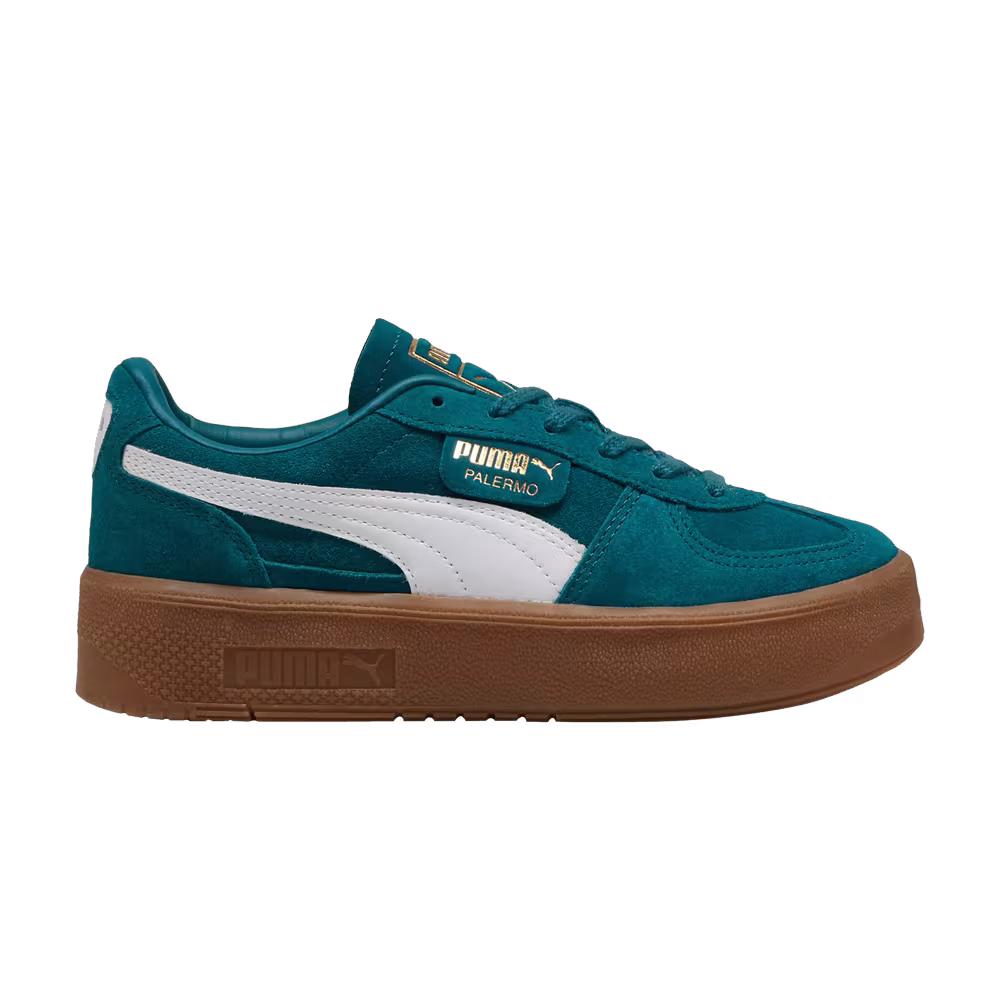 Puma Women's Palermo Elevata Cold Green Gum