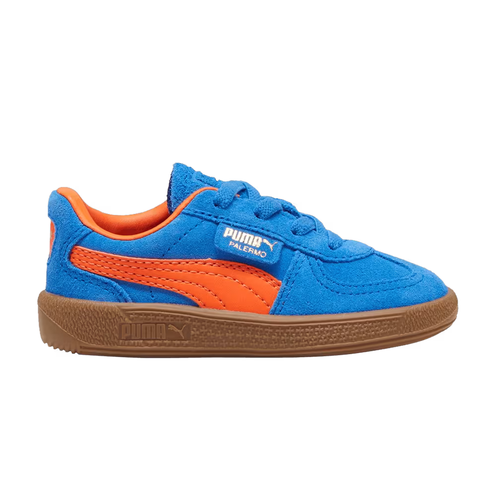 Puma Palermo Toddler Hyperlink Blue Flame Flicker