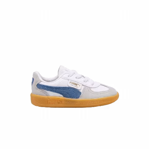 Puma Palermo Leather Toddler 'White Blue Horizon Gum'