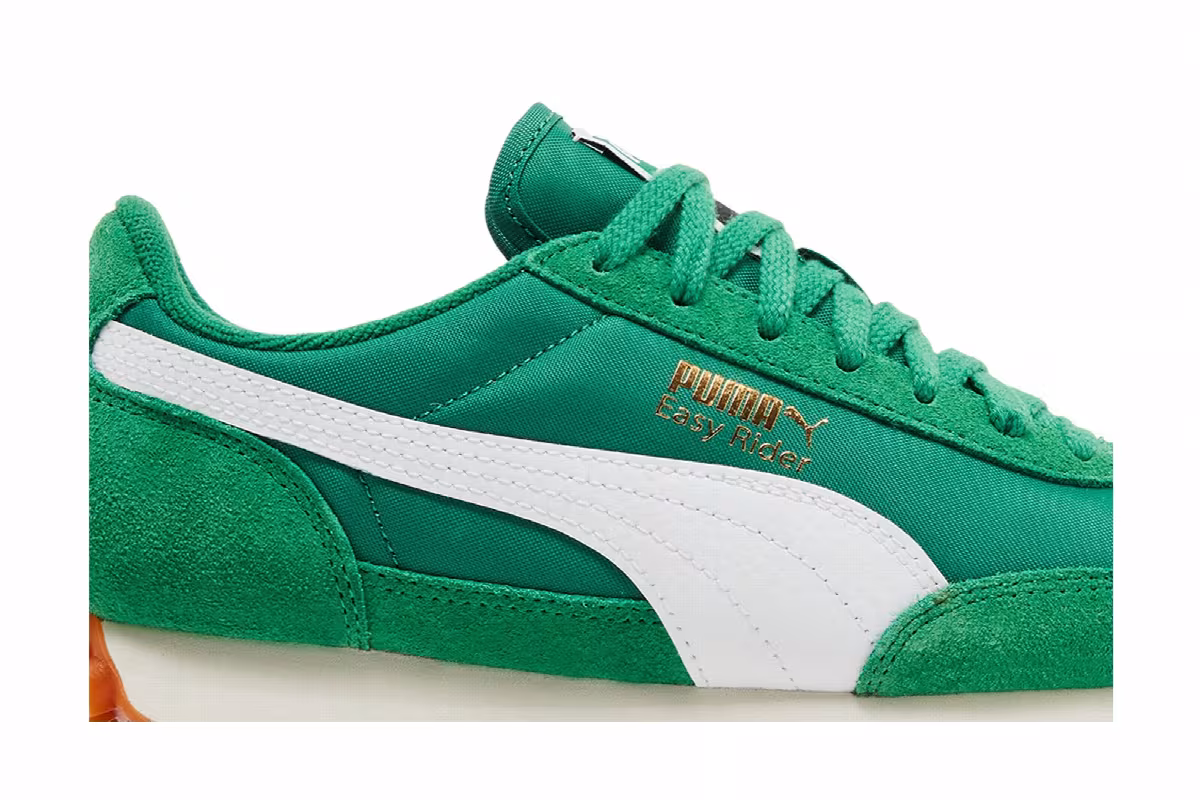 Puma Easy Rider Vintage Big Kid Archive Green, view 3