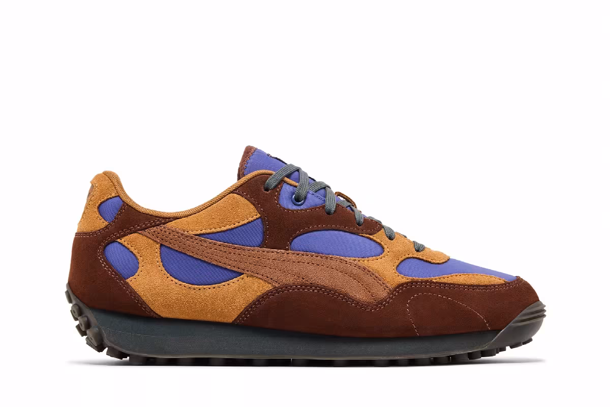 KidSuper Studios x Puma Easy Rider Chocotart Brown Mushroom, view 2