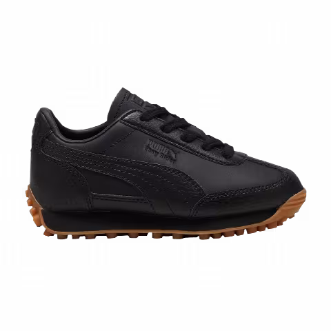 Puma Easy Rider Leather Little Kid 'Black Gum'