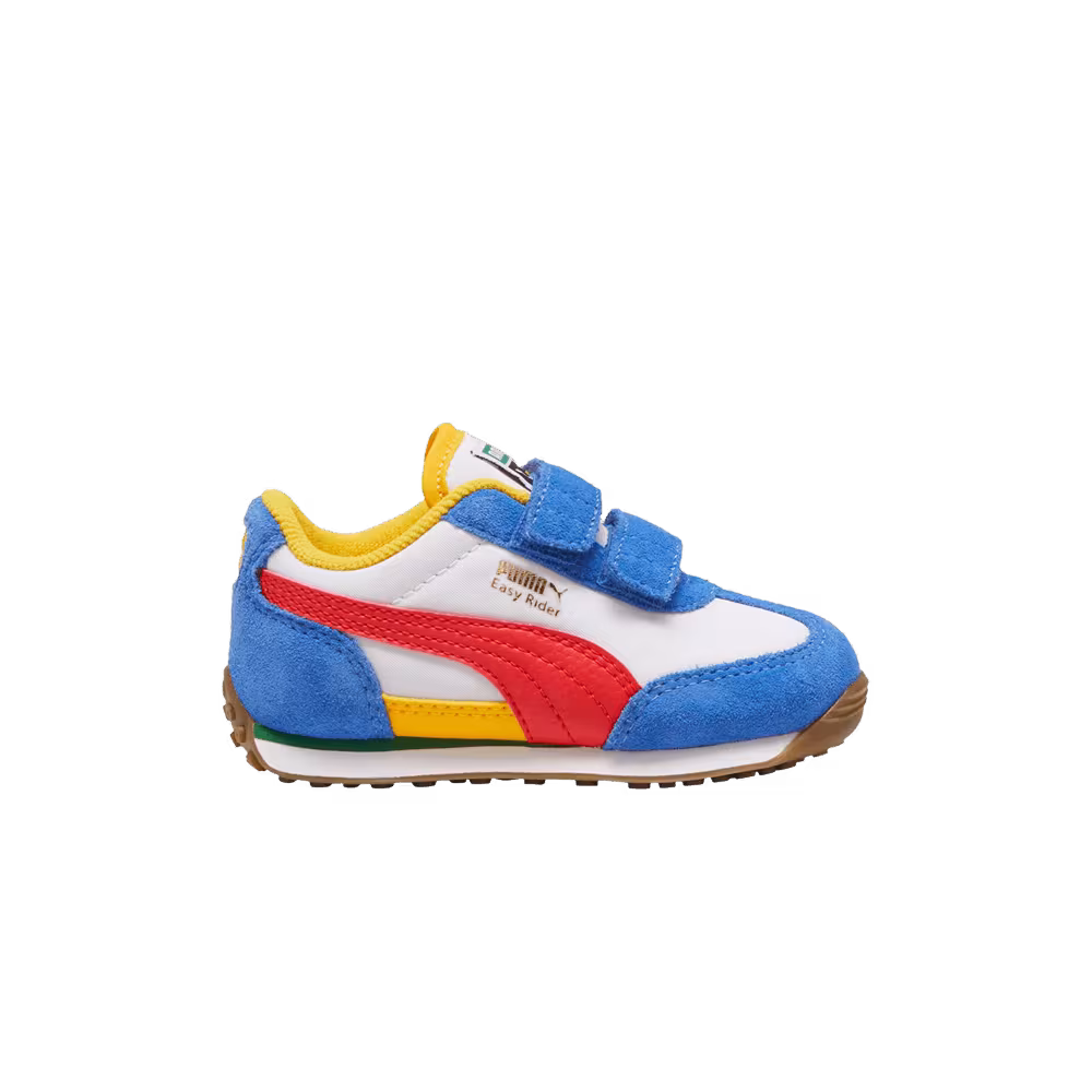 Puma Easy Rider Toddler White Blue Red