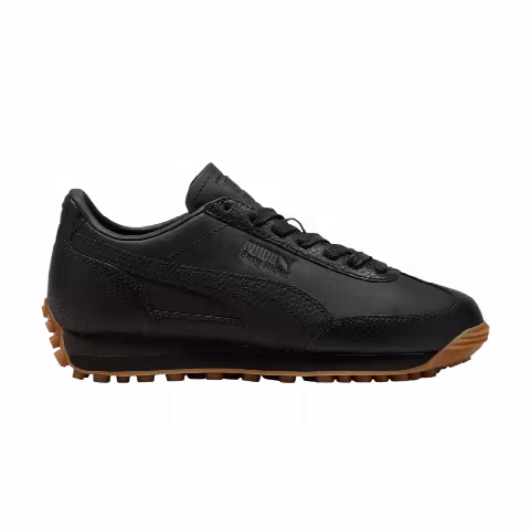 Puma Easy Rider Leather Big Kid 'Black Gum'