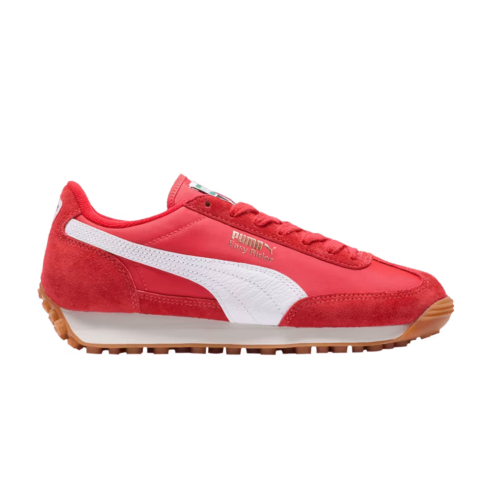 Puma Women's Easy Rider Vintage Red White
