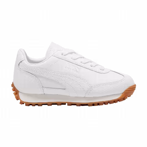 Puma Easy Rider Leather Little Kid 'White Gum'