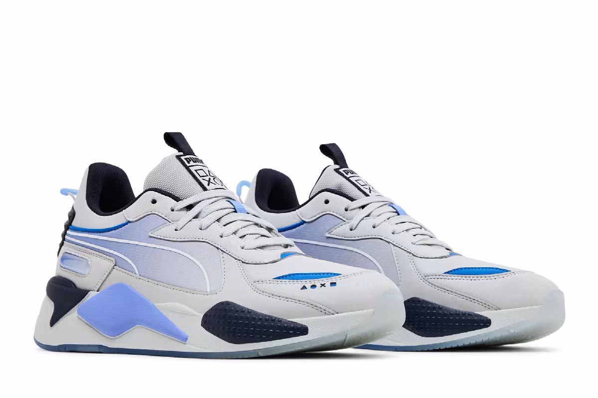 PlayStation x Puma RS-X Glacial Grey, view 9