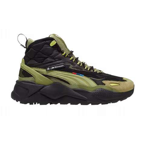 BMW M Motorsport x Puma RS-X Mid 'Black Calming Green'