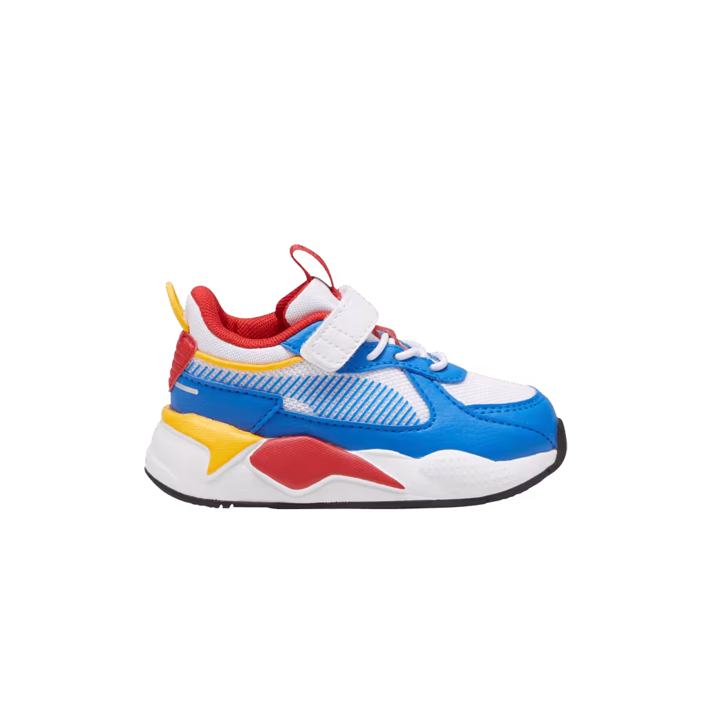 Puma RS-X Toddler White Hyperlink Blue Red