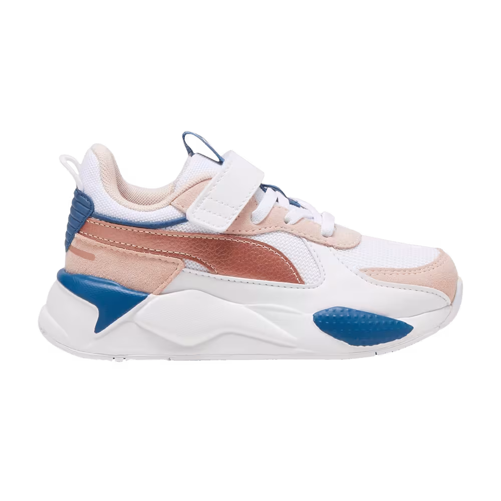 Puma RS-X Metallic AC+ Little Kid White Island Pink