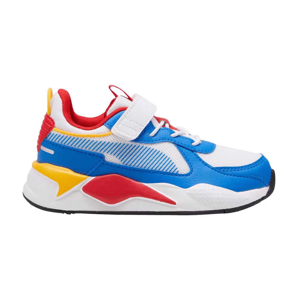 Puma RS-X Little Kid White Hyperlink Blue Red