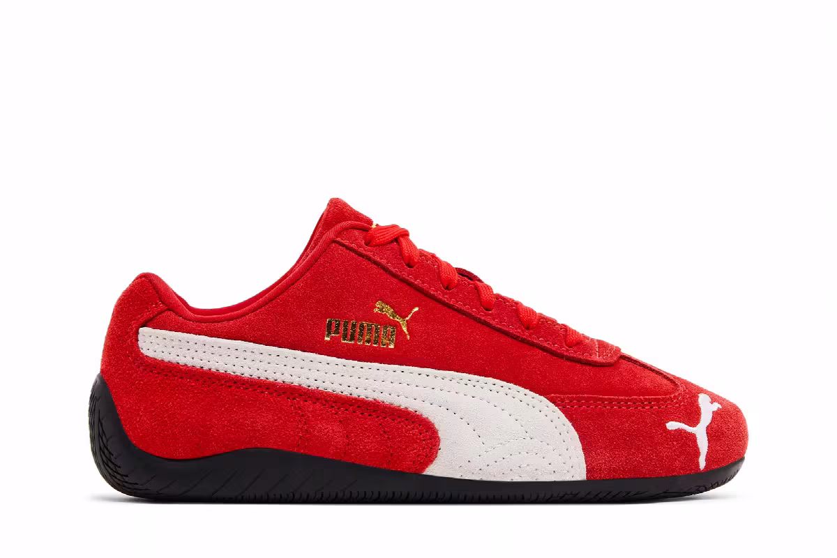 Puma Women's Speedcat OG Red White, view 2
