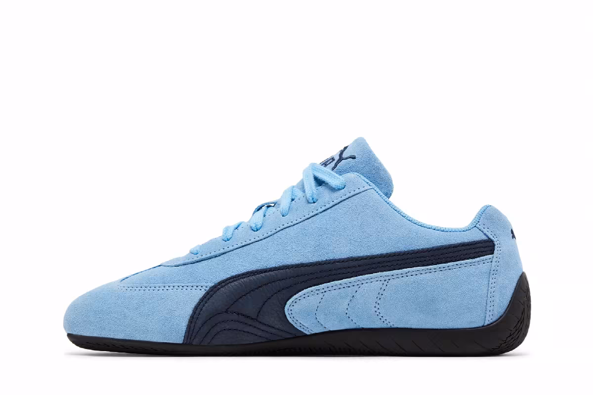 Puma Speedcat Archive Light Blue Club Navy, view 4