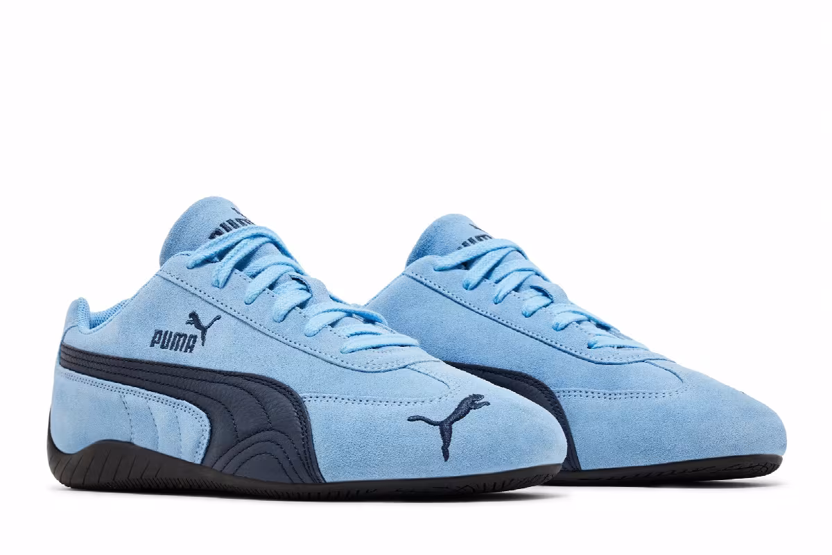 Puma Speedcat Archive Light Blue Club Navy, view 9