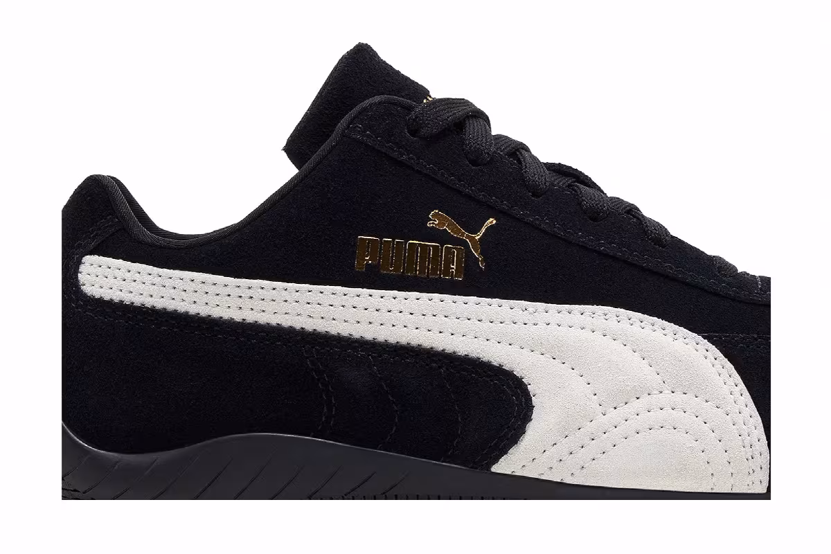 Puma Women's Speedcat OG Black White, view 3