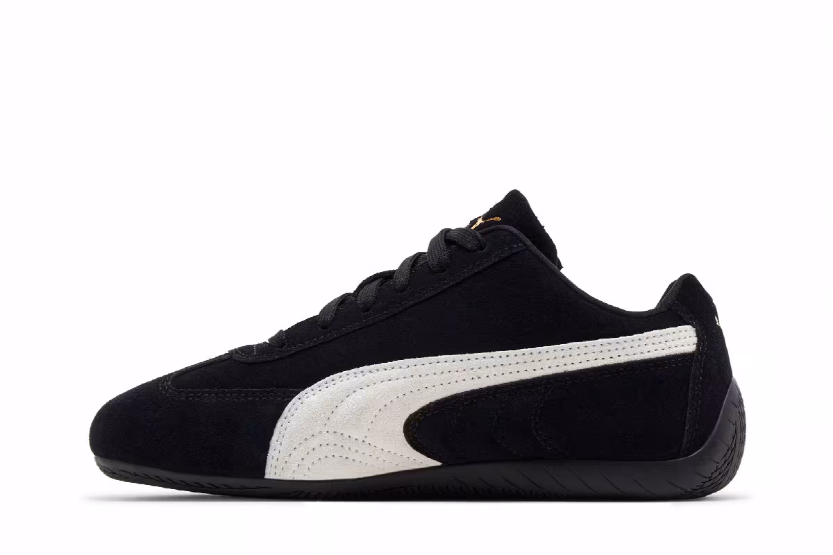 Puma Women's Speedcat OG Black White, view 4
