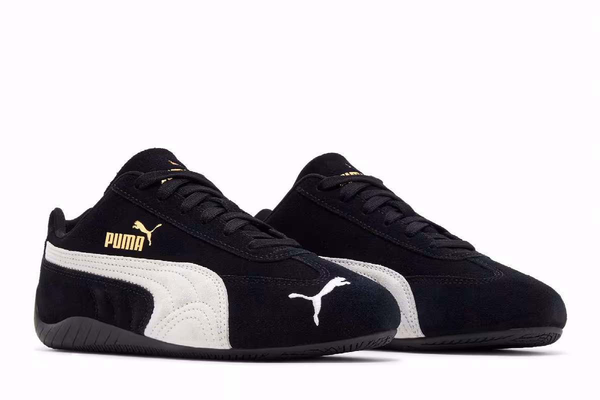 Puma Women's Speedcat OG Black White, view 9