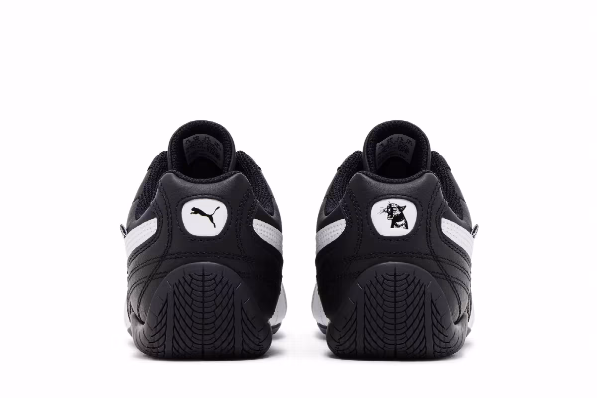 Danielle Guizio x Puma Speedcat Leather Black White, view 7