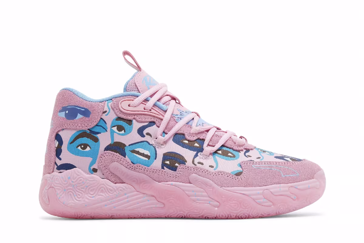 KidSuper Studios x Puma MB.03 Pink Lilac, view 2