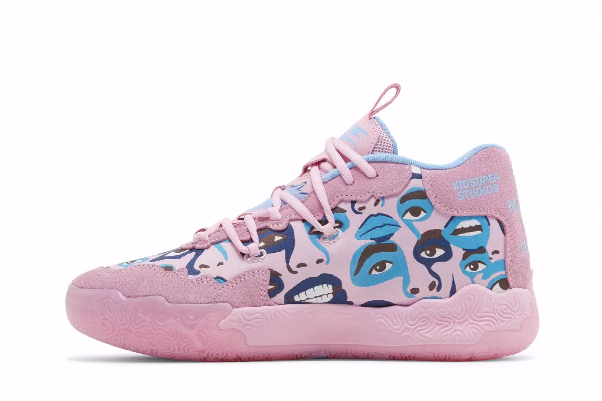 KidSuper Studios x Puma MB.03 Pink Lilac, view 4