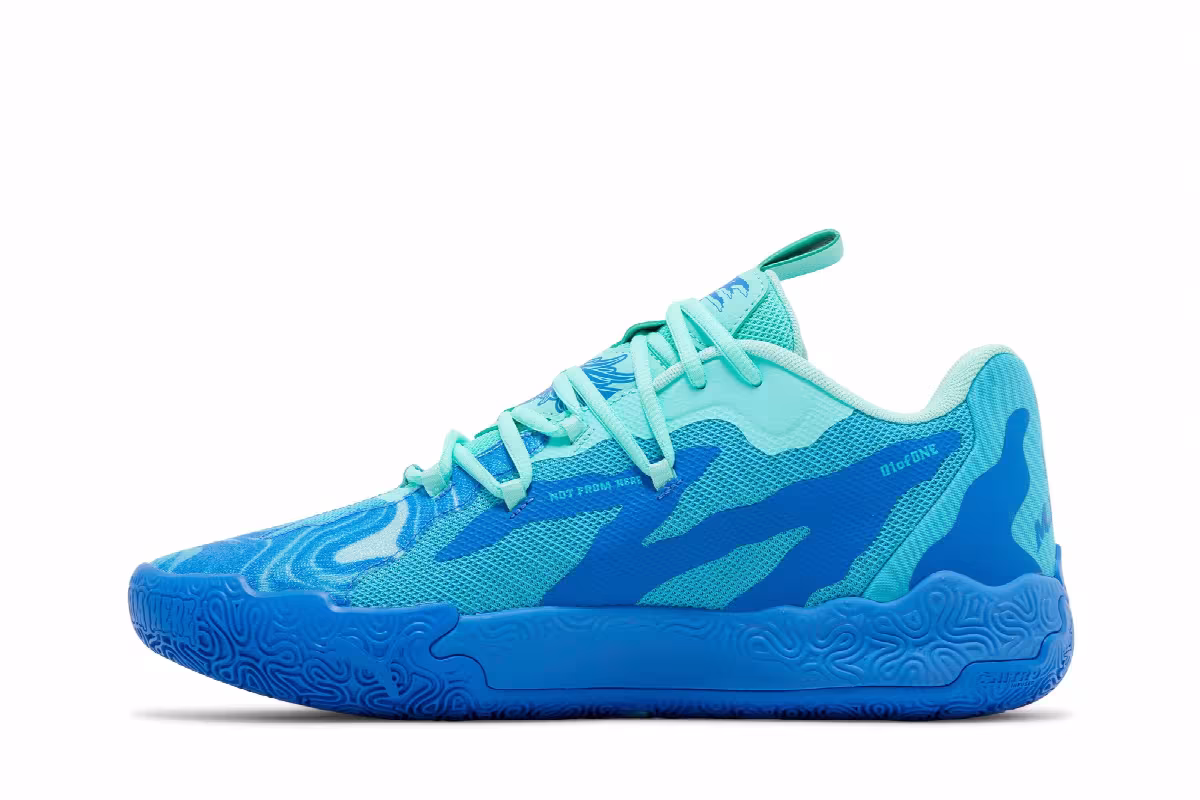 Puma MB.03 Lo Team Hyperlink Blue, view 4
