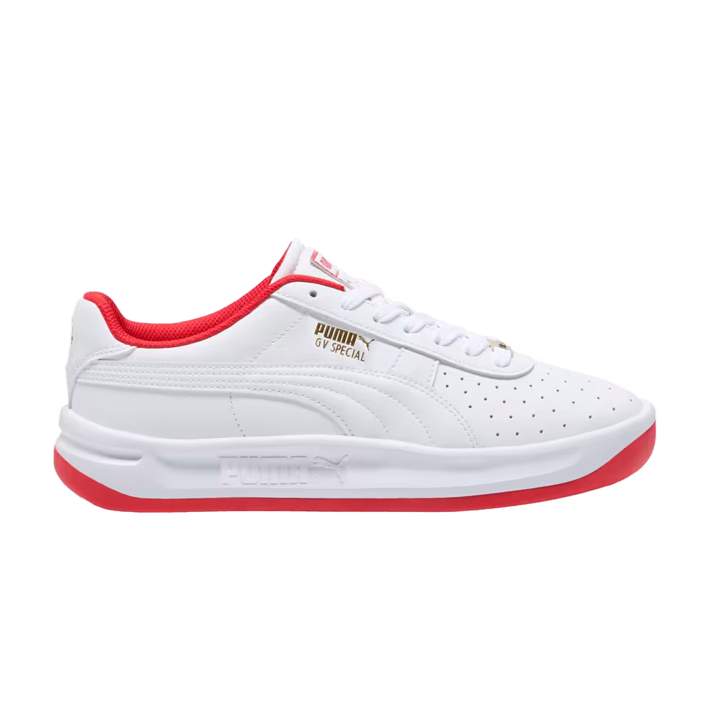 Puma GV Special White Pop Red