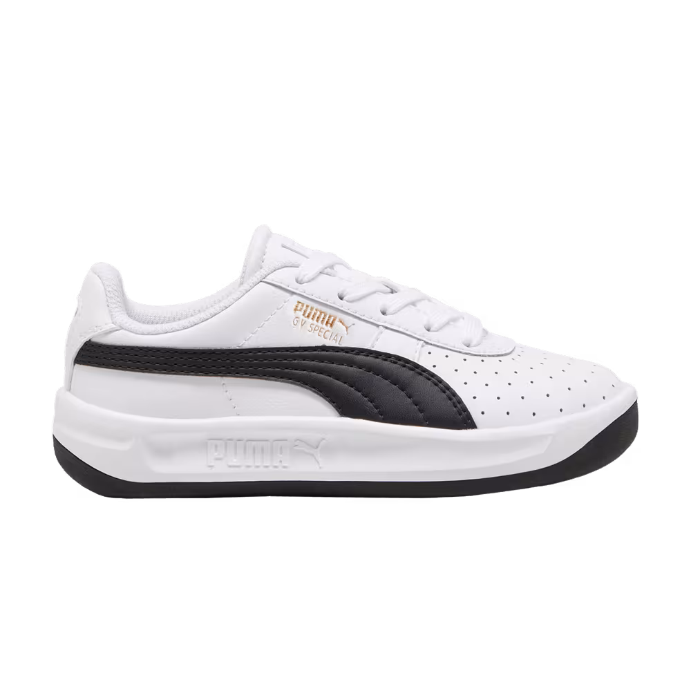 Puma GV Special Little Kid White Black