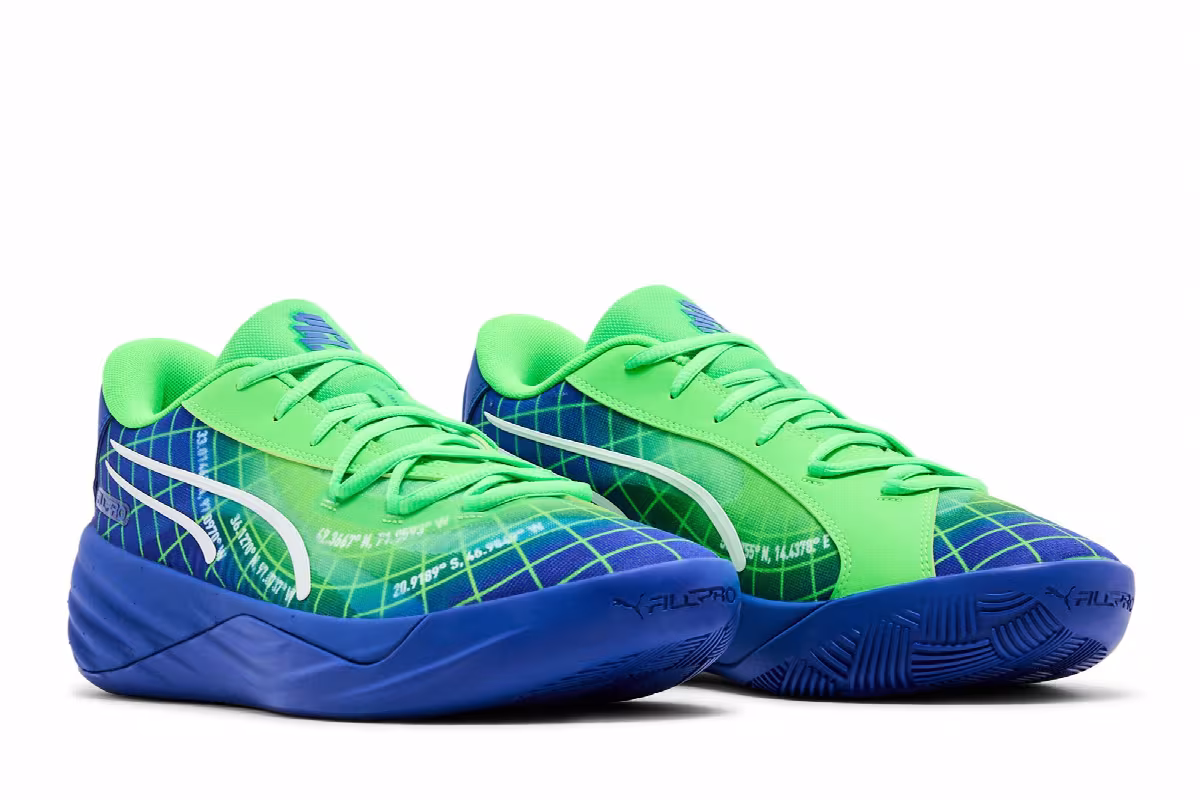 Marcus Smart x Puma All-Pro Nitro Fluro Green, view 9
