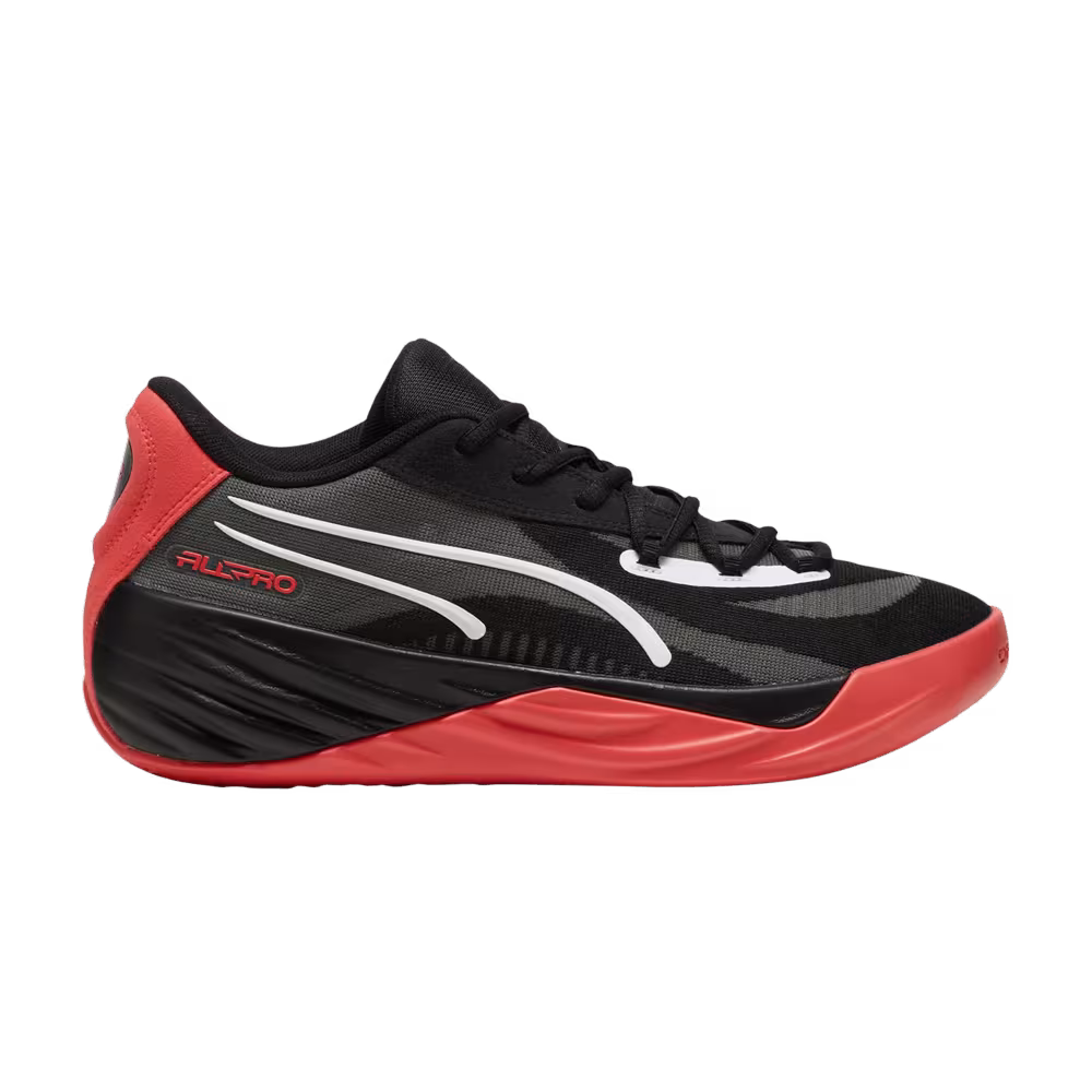 Puma All-Pro Nitro Black Active Red