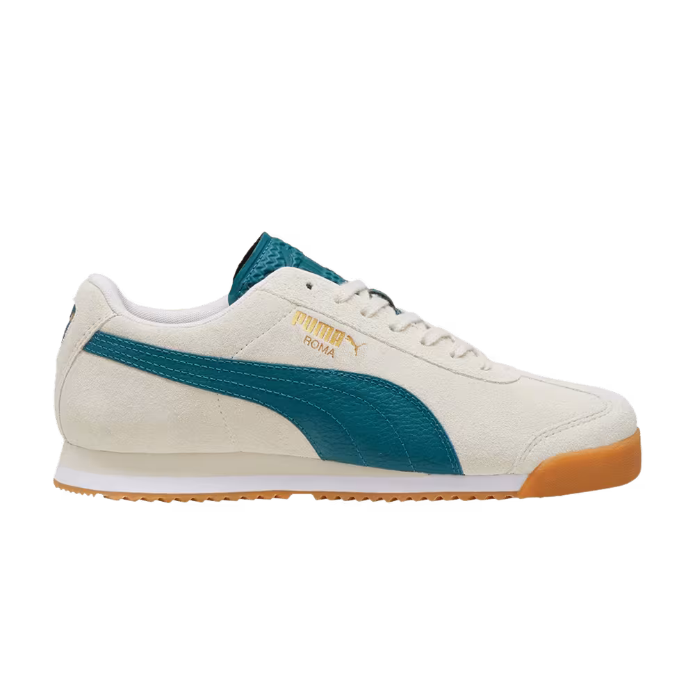 Puma Roma Suede Alpine Snow Cold Green