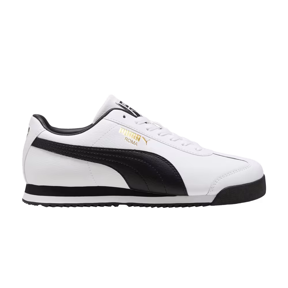 Puma Roma 24 White Black