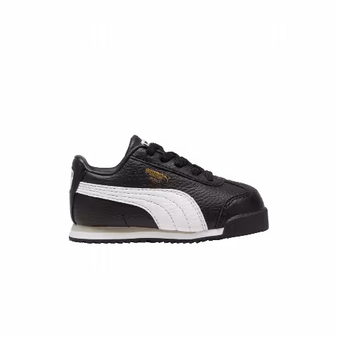 Puma Roma 24 Standard Toddler 'Black White'