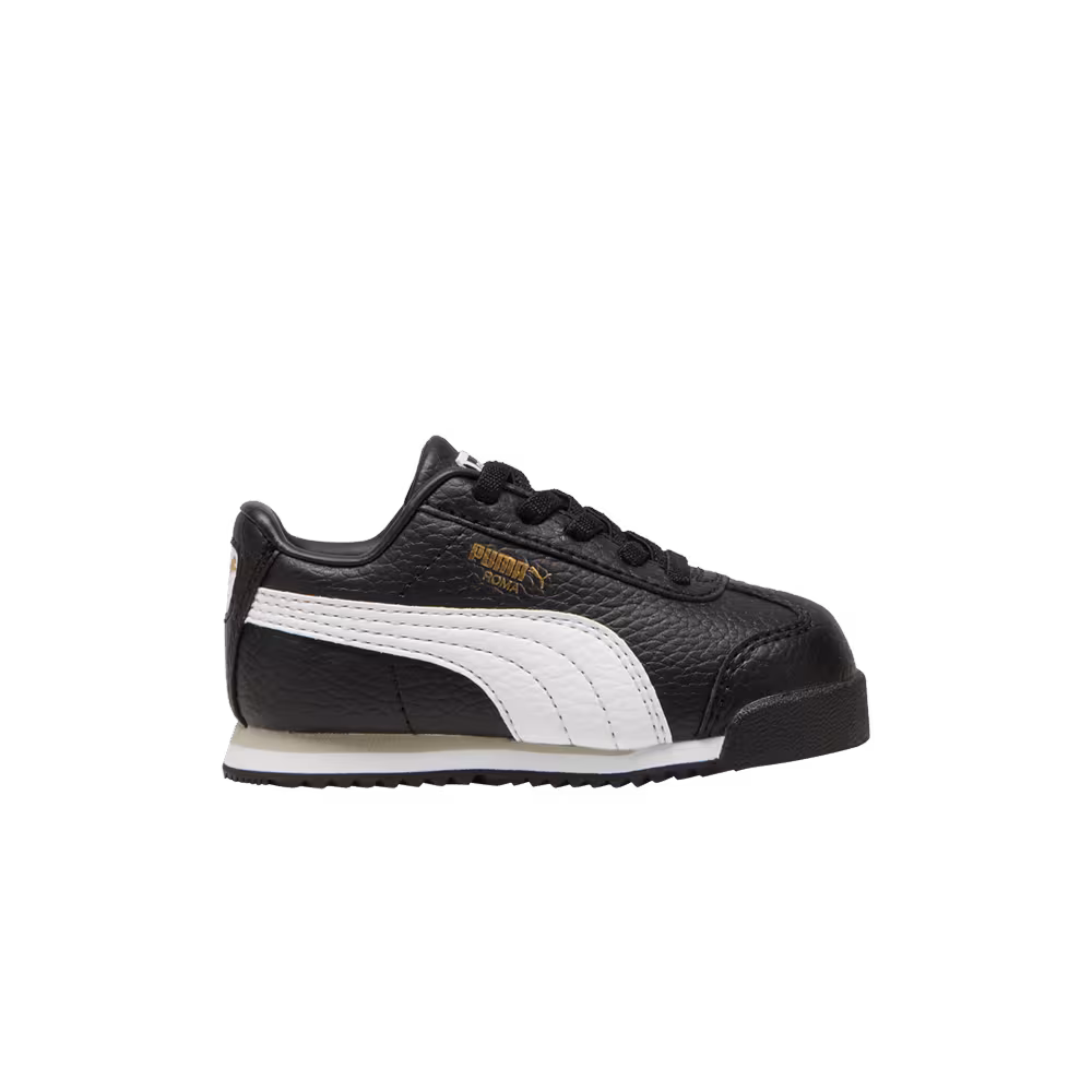 Puma Roma 24 Standard Toddler Black White