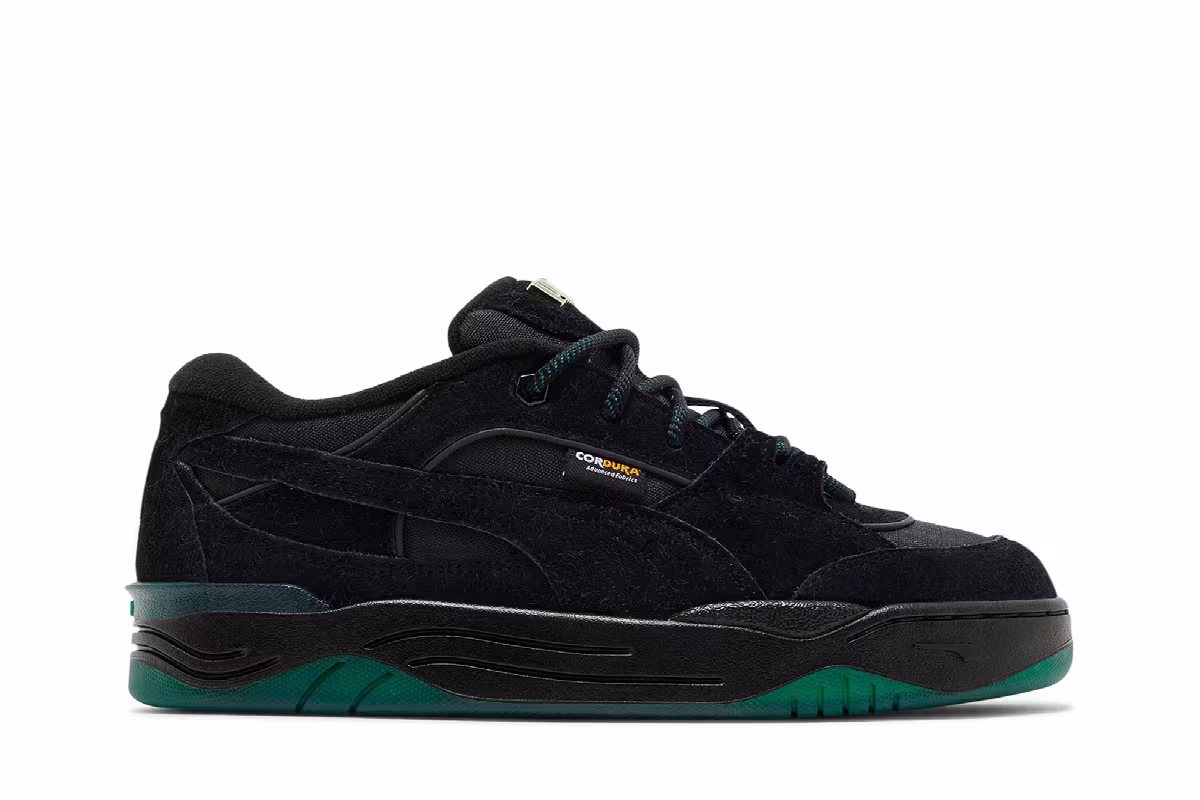 Anwar Carrots x Puma 180 Scavenger Hunt Pack - Black Archive Green, view 2