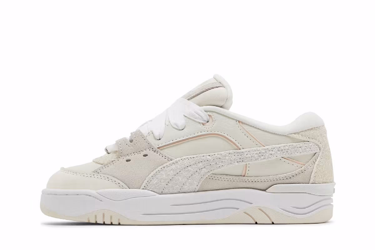 Puma Women's 180 Premium Vapor Grey White, view 4