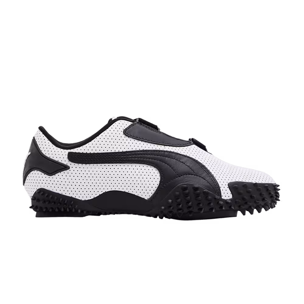 Puma Women's Mostro Perf Perforated Leather Pack - White Black