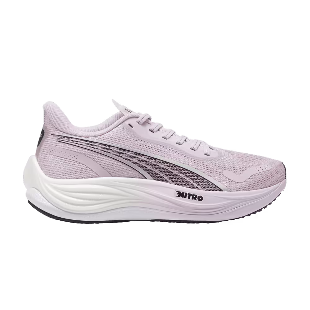 Puma Women's Velocity Nitro 3 Radiant Grape Mist Black