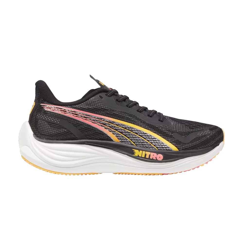 Puma Women's Velocity Nitro 3 Black Sun Stream