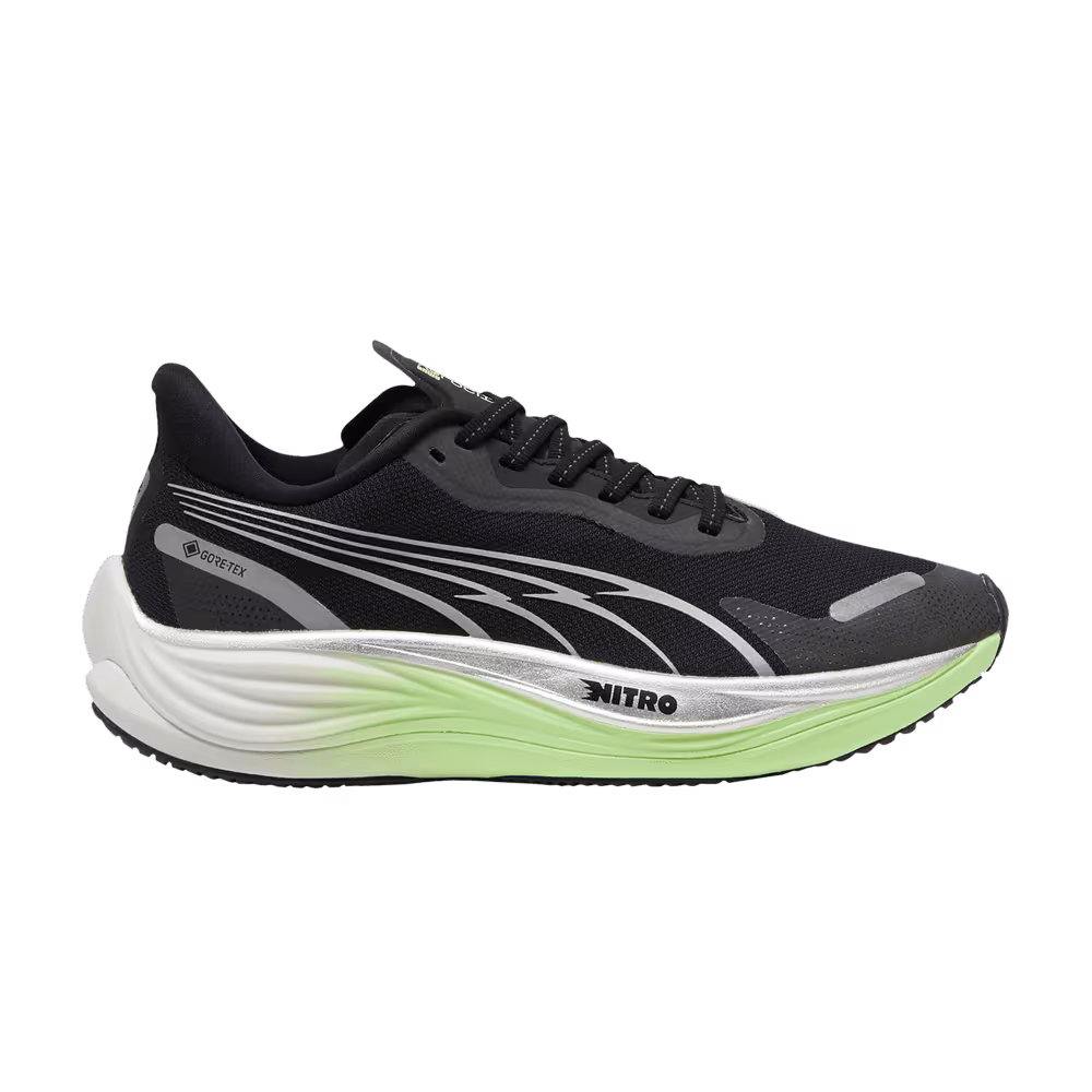 Puma Women's Velocity Nitro 3 GORE-TEX Black Fizzy Apple