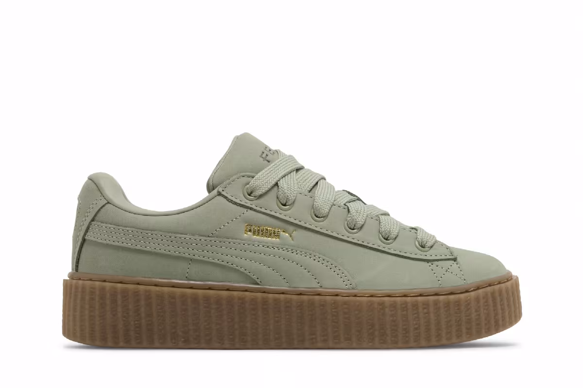 Women's Fenty x Puma Creeper Phatty Earth Tone Pack - Green Fog, view 2
